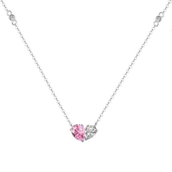 ˇShiny JewelryˇUnique Heart Shape Necklace