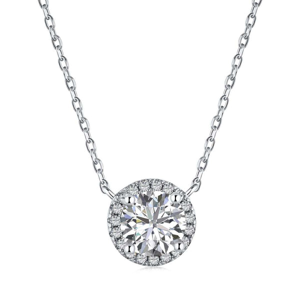 ˇShiny JewelryˇLuxurious Round Cut Necklace