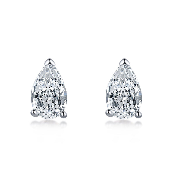 ˇShiny JewelryˇOrnate Water Drop Shape Earrings