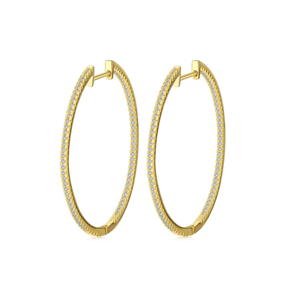 ˇShiny JewelryˇPopular Large Hoop Earrings