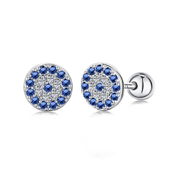 ˇShiny JewelryˇDevil's Eye Ear Bone Nail Earrings