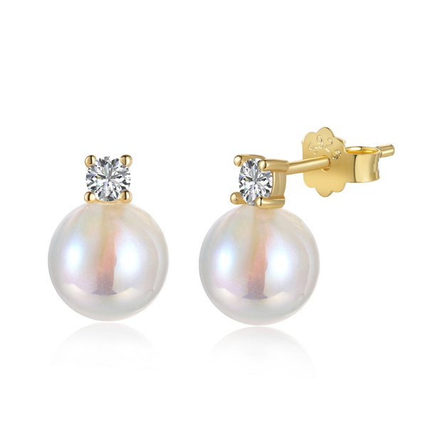 ˇShiny JewelryˇSymphony Mermaid Pearl Earrings