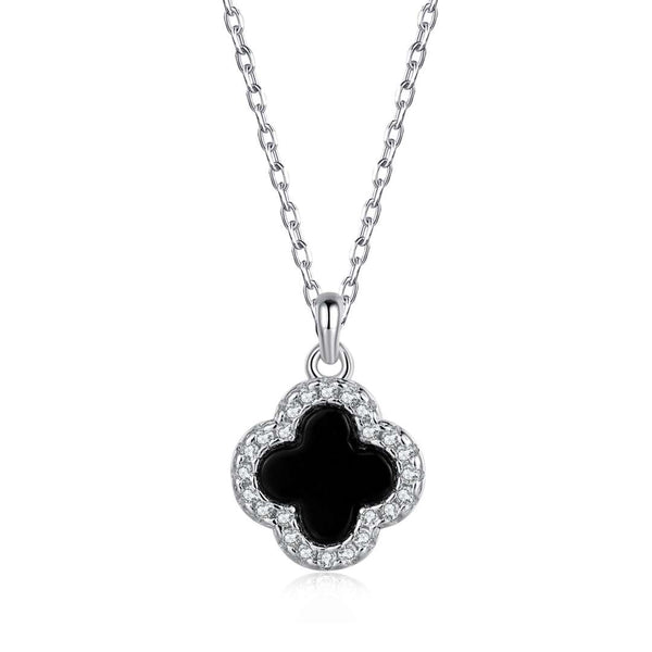ˇShiny JewelryˇDainty Flower Shape Necklace