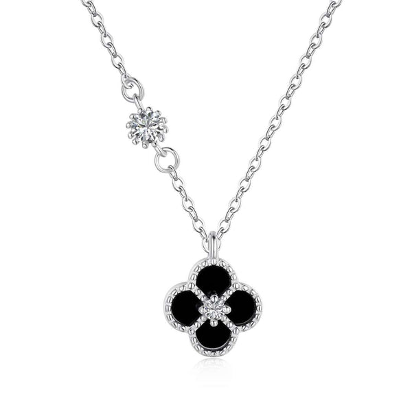 ˇShiny JewelryˇDelicate Flower Shape Necklace