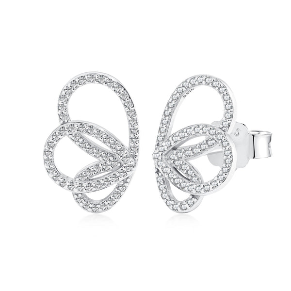 ˇShiny JewelryˇExquisite Butterfly Shape Earrings