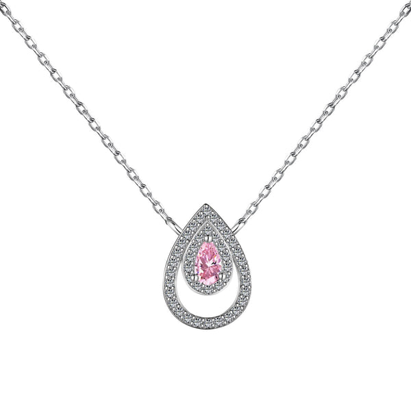 ˇShiny JewelryˇSparkling Pear Cut Necklace