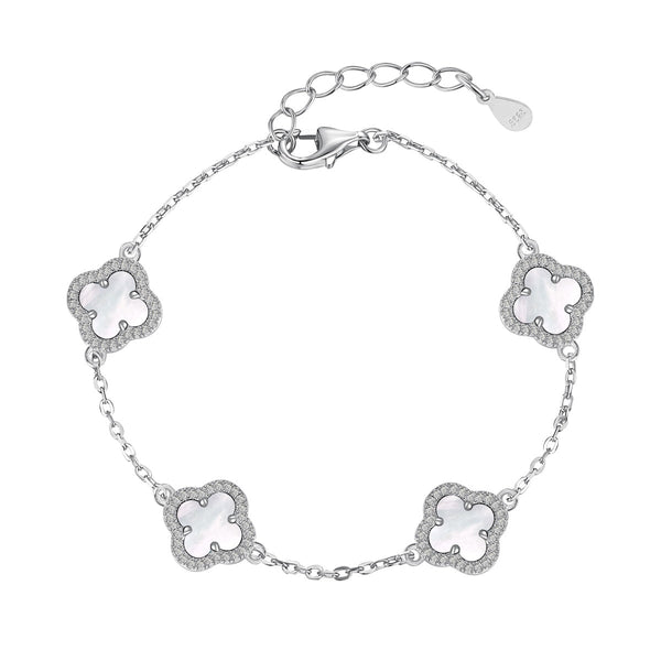 ˇShiny JewelryˇFour-Leaf Clover Exquisite Bracelet