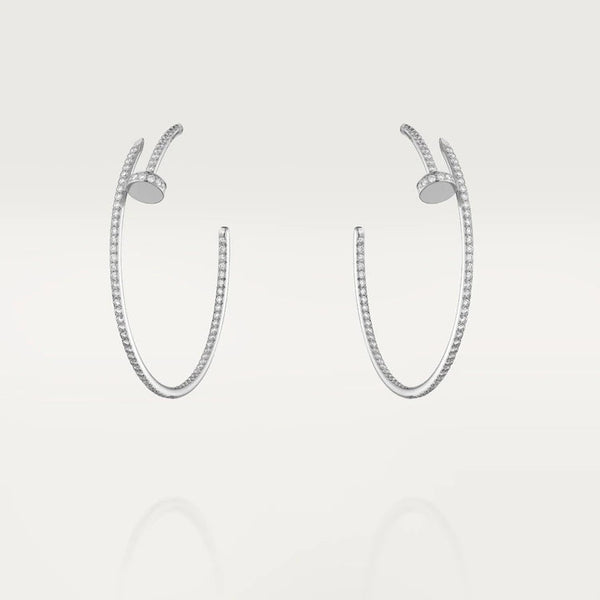 ˇシャイニージュエリーˇジャストイヤリング フルダイヤモンド 1.8mm