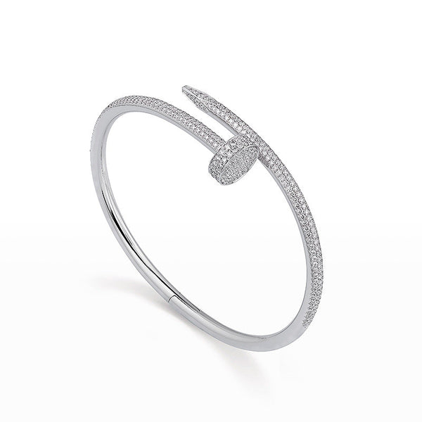 ˇシャイニージュエリーˇJUSTEブレスレット 3.5mm オールダイヤモンド