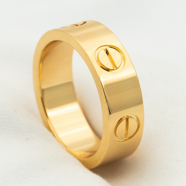 輝くジュエリー ラブリング 5.5mm ダイヤモンドなし