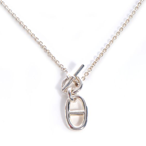 ˇShiny JewelryˇHM シェーヌダンクル ペンダント ネックレス スターリングシルバー